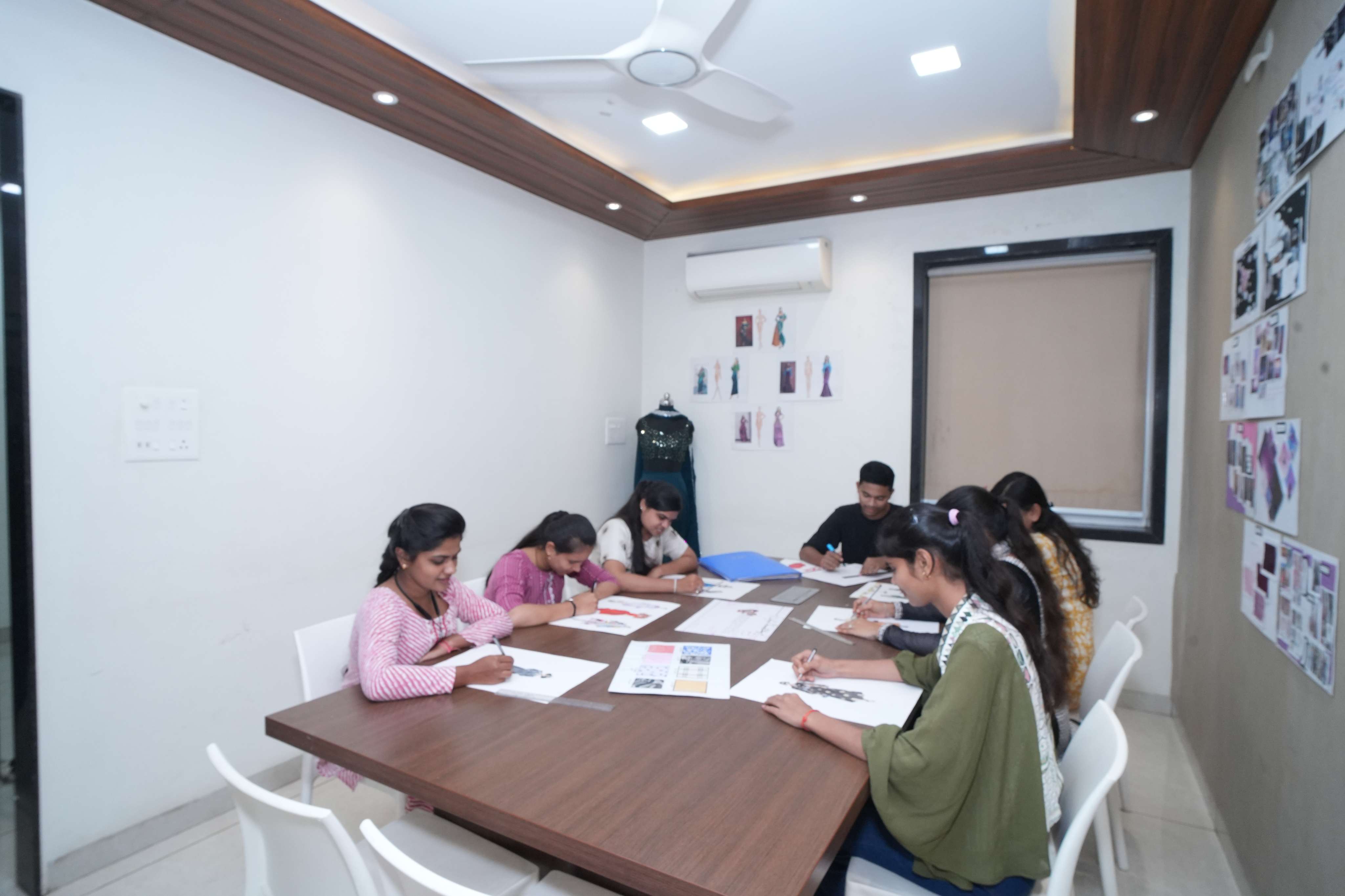 Student art portrait