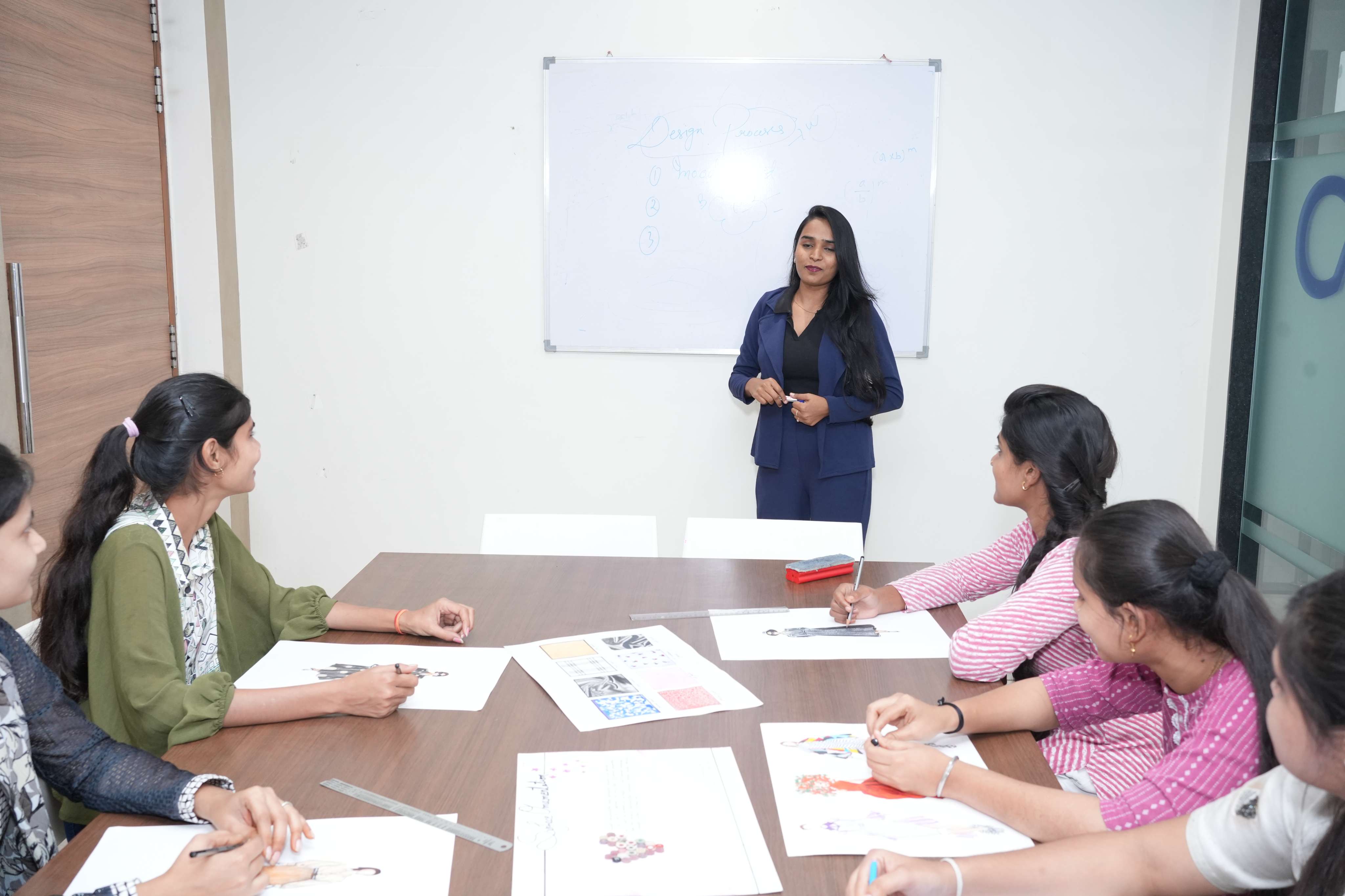 Student art portrait