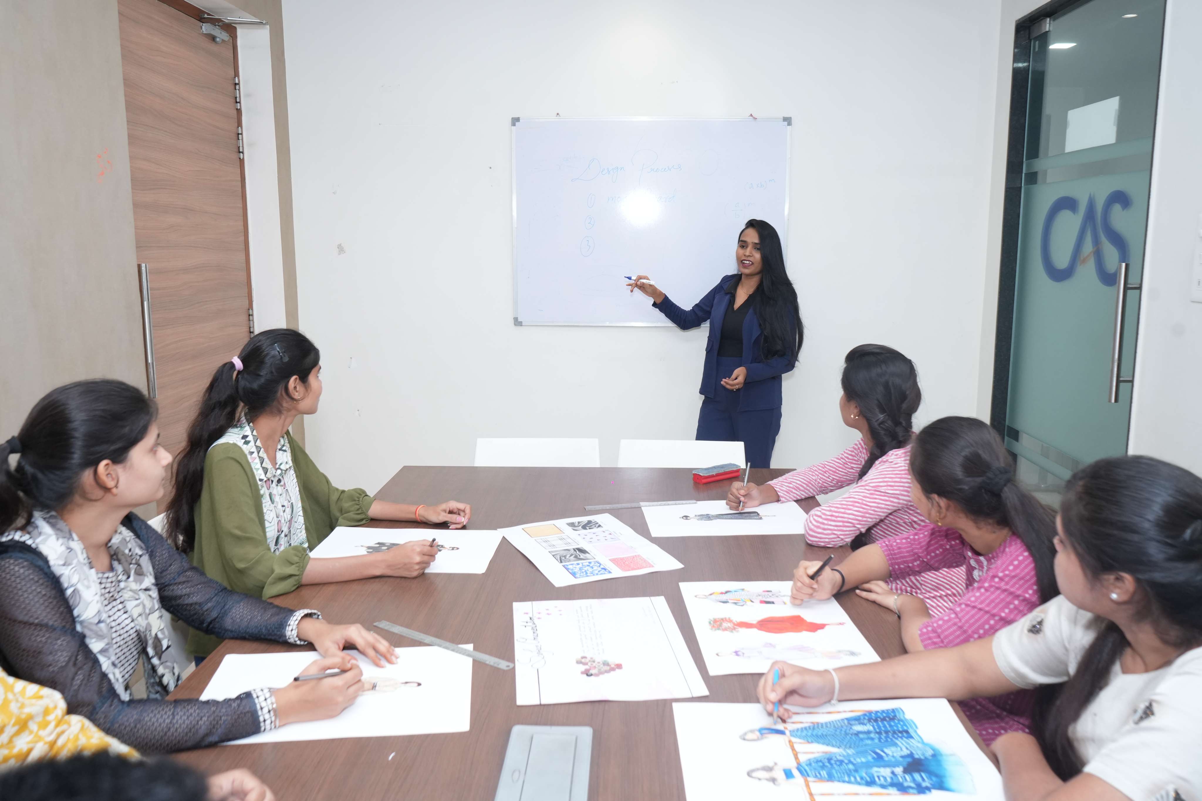 Student art portrait