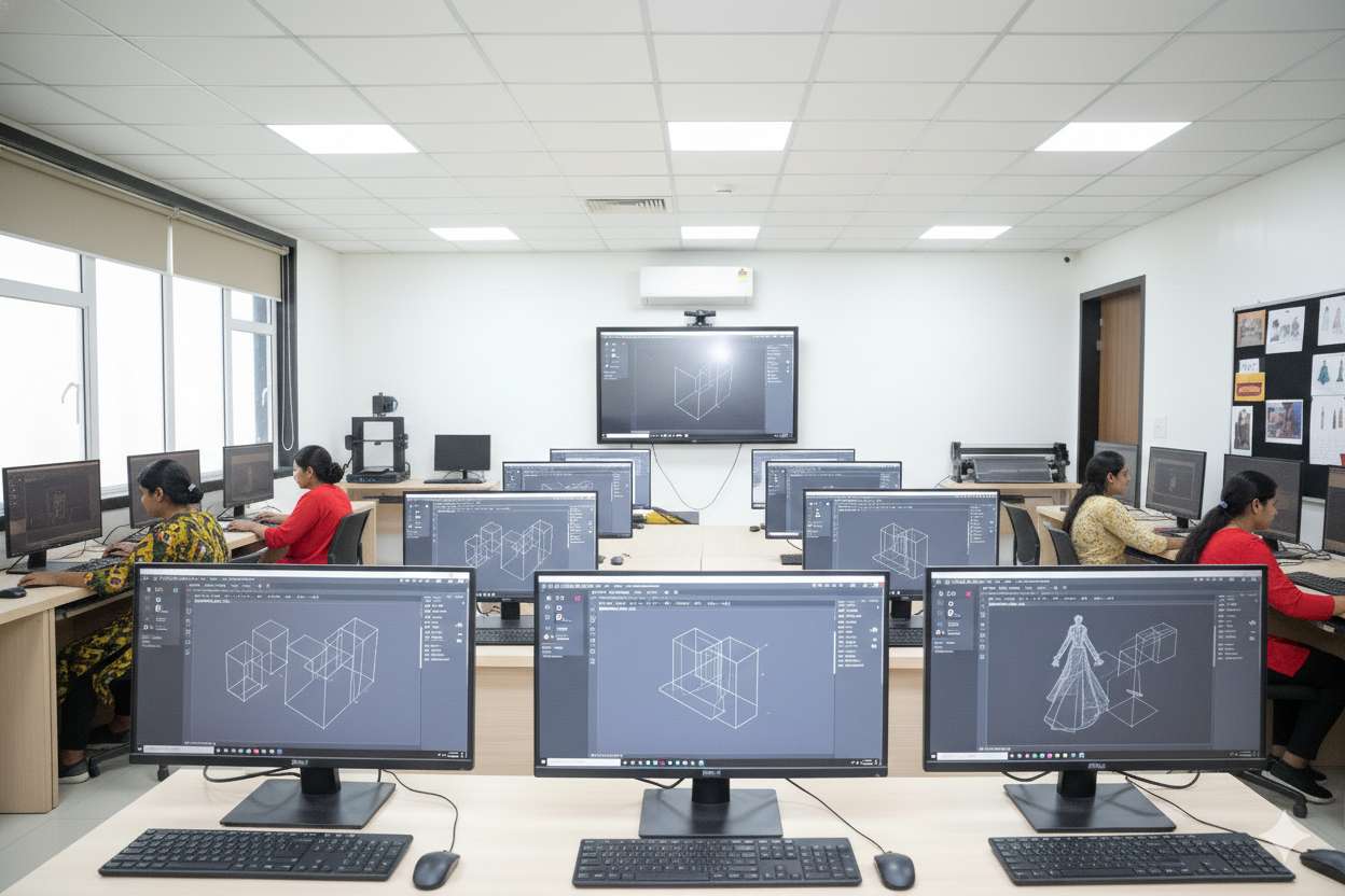 Student art portrait